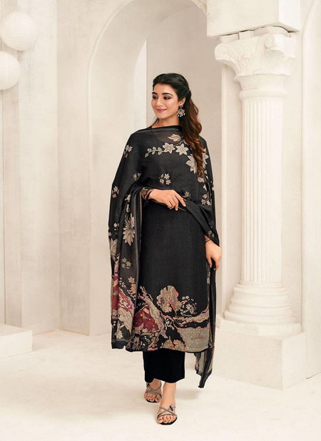 Mahiya By Glossy Novea Silk Printed Dress Material Wholesalers In Surat
